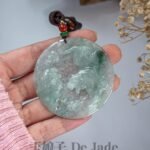 冰件下山虎翡翠吊坠 Ice Tiger Pendant