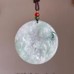 冰件下山虎翡翠吊坠 Ice Tiger Pendant