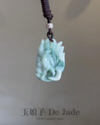 487491479_1242692534068783_8850598755238715962_n 九尾狐翡翠吊坠 Nine-Tailed Fox Jade Pendant