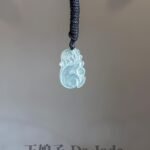 487554147_1240185917652778_4390323667115345716_n 冰件猴子翡翠吊坠 Icy Jade Monkey Pendant
