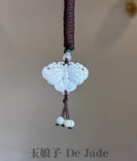 487799158_1242510357420334_3495468325268261609_n 淡蓝翡翠蝴蝶吊坠 Light Blue Jadeite Butterfly Pendant
