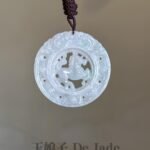 3D灵动马吊坠 Rotating Horse Jade Pendant