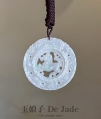 3D灵动马吊坠 Rotating Horse Jade Pendant