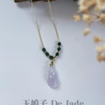 紫翡葫芦吊坠 Purple Jade Gourd Pendant