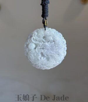 488927676_1247591393578897_5491699144534941088_n 淡绿龙牌吊坠 Light Green Jade Dragon Pendant