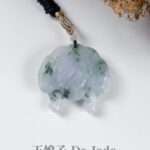 3D如意锁龙牌吊坠 Ruyi Lock Dragon Pendant