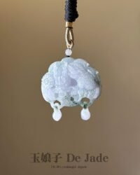 3D如意锁龙牌吊坠 Ruyi Lock Dragon Pendant