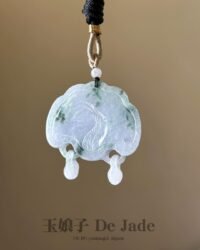 3D如意锁龙牌吊坠 Ruyi Lock Dragon Pendant