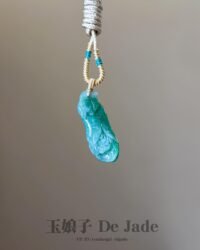 大瓜吊坠 Green Jade Large Gourd Pendant