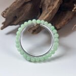 苹果绿翡翠手串 Apple Green Jade Bracelet