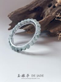 WhatsApp Image 2026-01-31 at 9.30.17 PM (3) 飘蓝花翡翠手串 Blue Floral Jadeite Bracelet