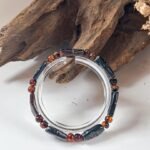 翁珀天珠手串 Amber Dzi Bead Bracelet