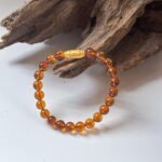 紫蜜手串 Purple Honey Amber Bracelet