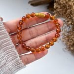 紫蜜手串 Purple Honey Amber Bracelet