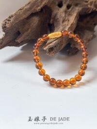 紫蜜手串 Purple Honey Amber Bracelet