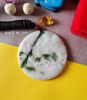 484407465_1224834199187950_8006361391015231931_n 八骏图吊坠 Eight Horses Jade Pendant