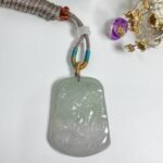 山水吊坠 Landscape Jade Pendant