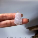 18K冰财神爷吊坠 Icy God of Wealth Jade Pendant