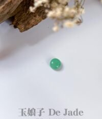 苹果绿蛋面 Apple Green Jadeite Cabochon