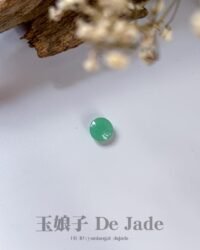 苹果绿蛋面 Apple Green Jadeite Cabochon