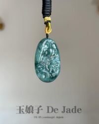 487184967_1240129740991729_1645983781598509163_n 老蓝水山水吊坠 Old Blue-Water Landscape Jade Pendant