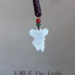 米奇老鼠吊坠 Mickey Mouse Jade Pendant