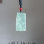 山水吊坠 Landscape Jade Pendant