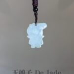 小猪佩奇吊坠 Peppa Pig Jade Pendant