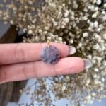 18K冰乌鸡无事牌 Icy Black Jadeite Wu Shi Pai Pendant