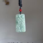 山水吊坠 Landscape Jade Pendant