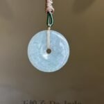 花开富贵平安扣吊坠 Blooming Prosperity Peace Pendant