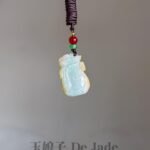 黄翡福袋吊坠 Yellow Jade Lucky Bag Pendant