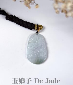 山水吊坠 Landscape Jade Pendant