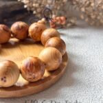 487804641_1242465267424843_8648634751654530433_n 崖 崖柏瘤疤料手串 Thuja Burl Bracelet