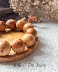 487804641_1242465267424843_8648634751654530433_n 崖 崖柏瘤疤料手串 Thuja Burl Bracelet