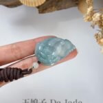 487847714_1242739147397455_2488702005268189603_n 蓝水三脚蟾蜍吊坠 Blue Water Three-Legged Toad Jade Pendant