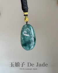 487852508_1240129730991730_1962040926206671439_n 老蓝水山水吊坠 Old Blue-Water Landscape Jade Pendant