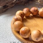 487873083_1242465287424841_2979129453495277281_n 崖柏瘤疤料手串 Thuja Burl Bracelet