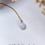 487922150_1238737567797613_5426967810320869301_n 18K紫蛋面吊坠 Lavender Jadeite Cabochon Pendant