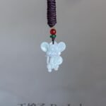 米奇老鼠吊坠 Mickey Mouse Jade Pendant