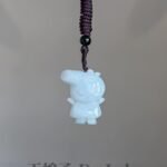 小猪佩奇吊坠 Peppa Pig Jade Pendant