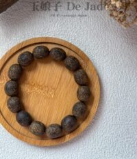 沉香枣珠手串 Agarwood Date-Shaped Beads Bracelet