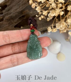 财神爷吊坠 God of Wealth Jade Pendant