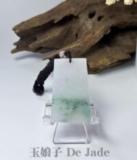 飘活花无事牌吊坠 Floating Flower Wu Shi Pai Pendant