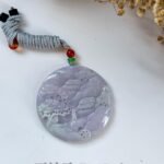 488599317_1242600057411364_5456363447442196010_n 春彩山水吊坠 Spring-Color Landscape Jade Pendant