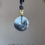 半山水平安扣吊坠 Half-Mountain Landscape Peace Pendant