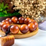 崖柏雷击玉化手串 Thunderstruck Jade-Like Thuja Bracelet