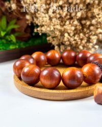 崖柏雷击玉化手串 Thunderstruck Jade-Like Thuja Bracelet