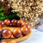 崖柏雷击玉化手串 Thunderstruck Jade-Like Thuja Bracelet