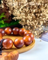 崖柏雷击玉化手串 Thunderstruck Jade-Like Thuja Bracelet